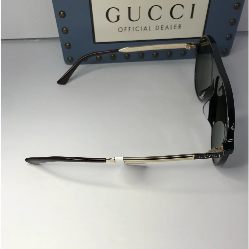 💯 - New Authentic GUCCI GG0829SA 002 Aviator Sunglasses